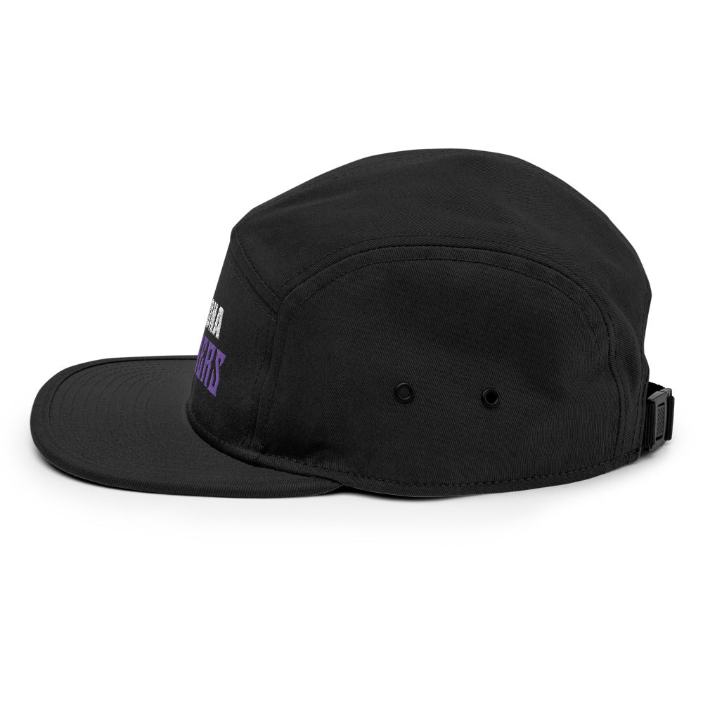 5 Panel Camper with Arizona Drinkers in Voilet Color on Front