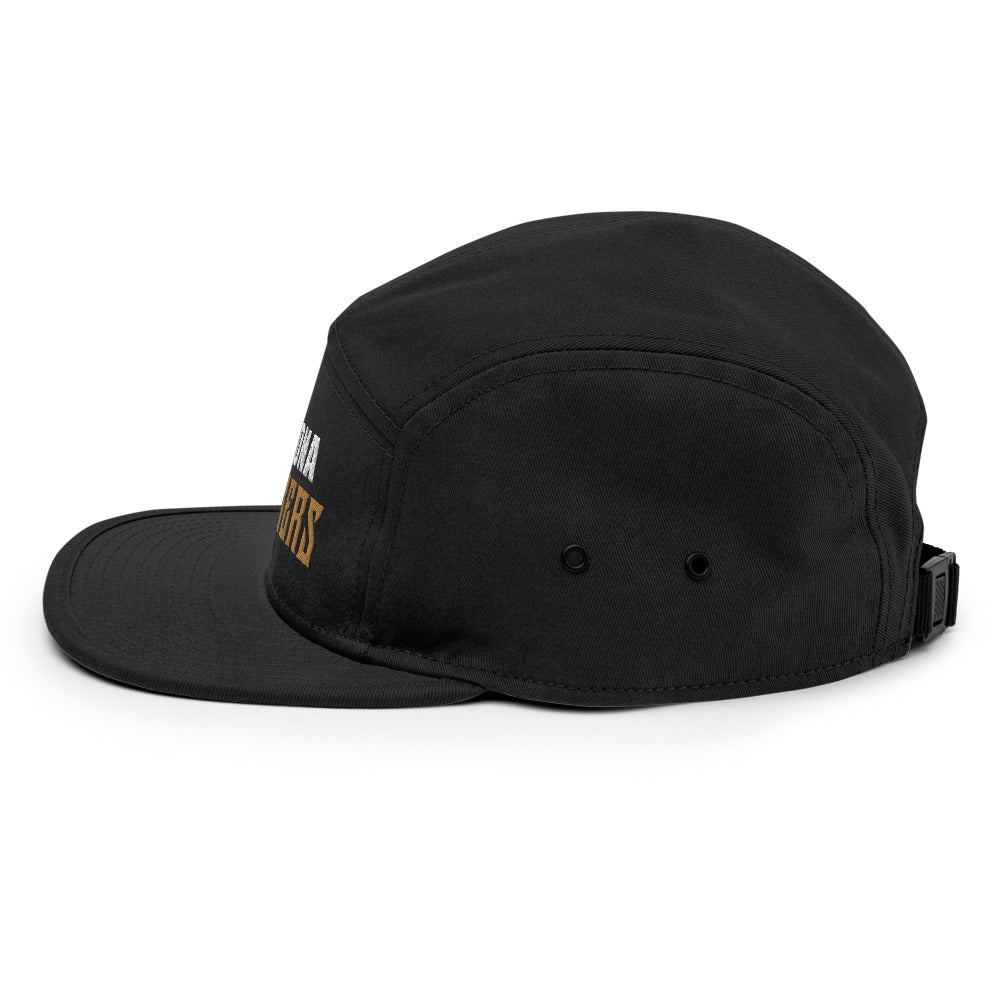 5 Panel Camper with Arizona Drinkers in Brown Color on Front