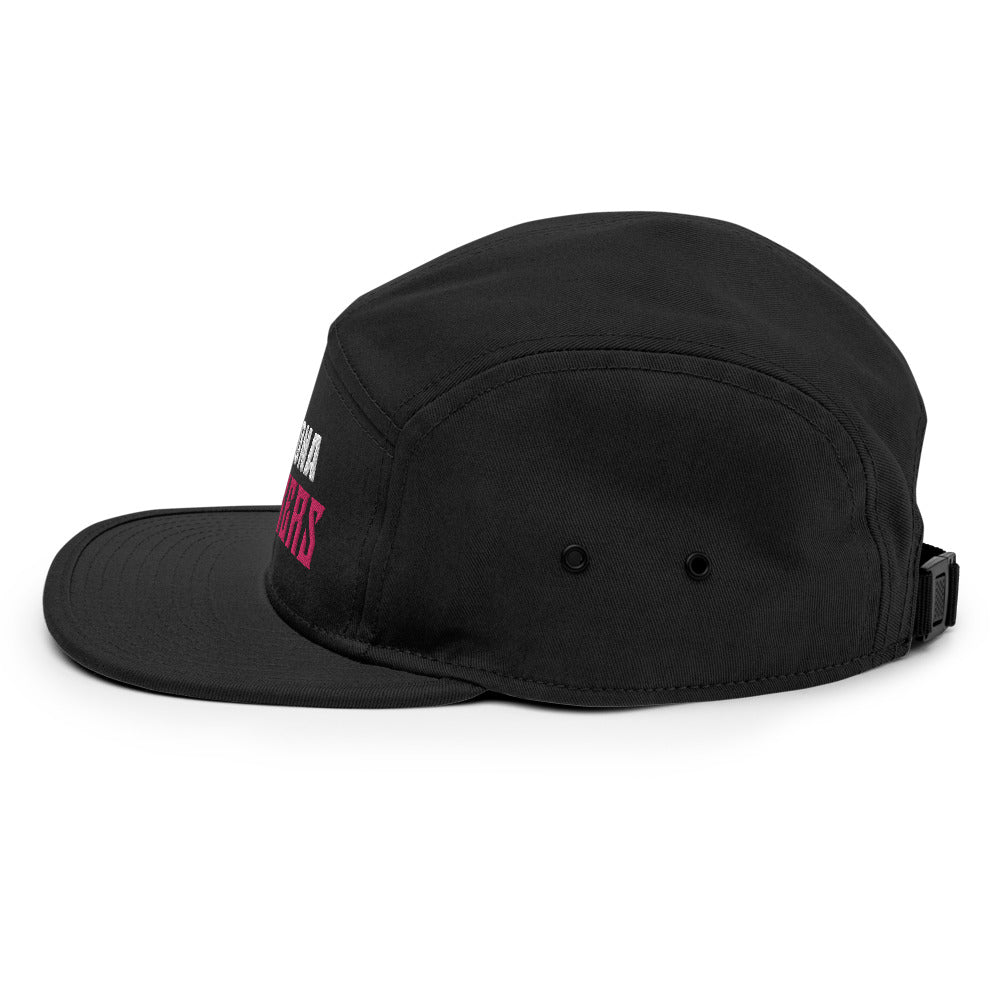 5 Panel Camper with Arizona Drinkers in Pink Color on Front