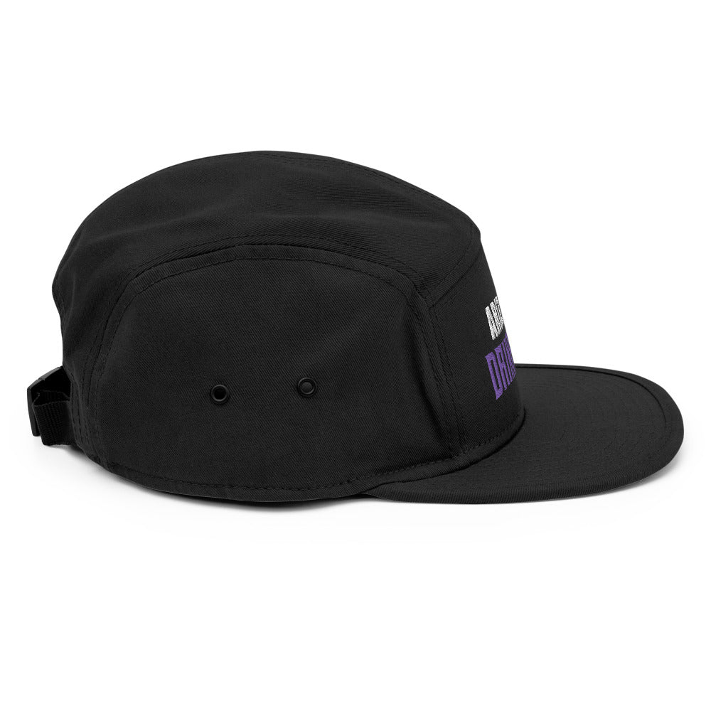 5 Panel Camper with Arizona Drinkers in Voilet Color on Front