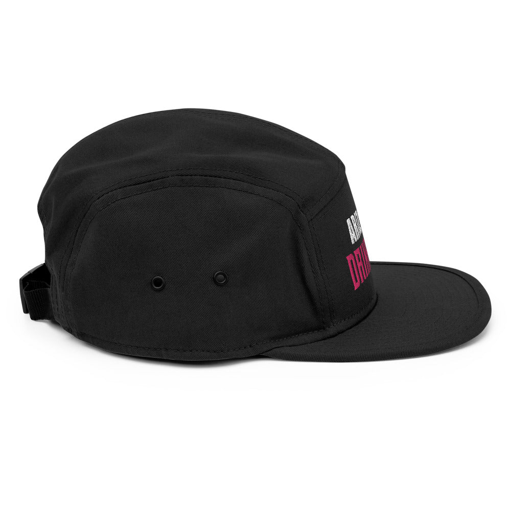 5 Panel Camper with Arizona Drinkers in Pink Color on Front