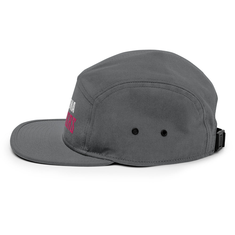 5 Panel Camper with Arizona Drinkers in Pink Color on Front