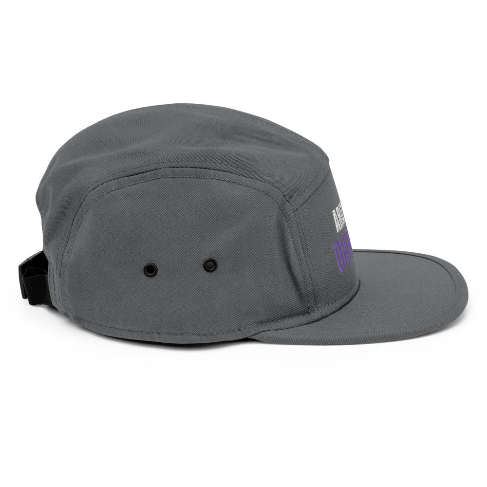 5 Panel Camper with Arizona Drinkers in Voilet Color on Front