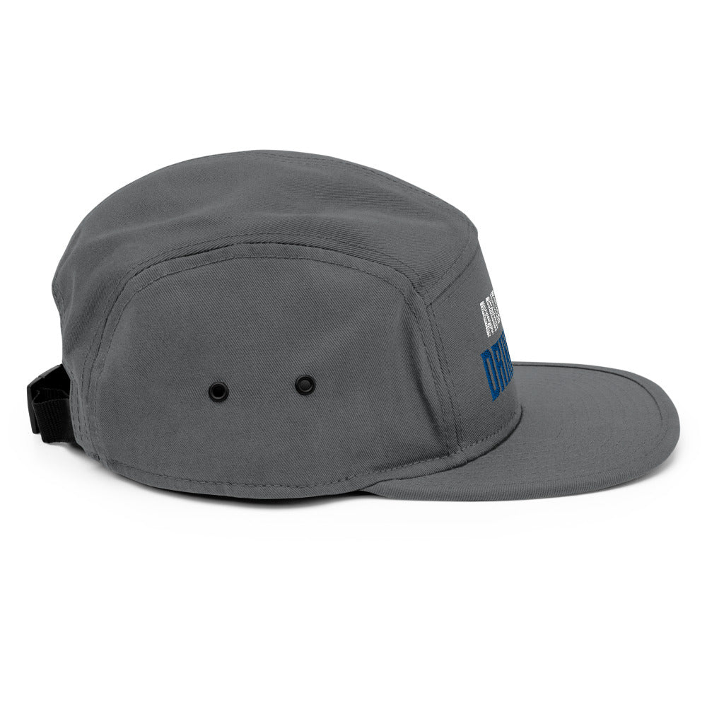 5 Panel Camper with Arizona Drinkers in Blue Color on Front