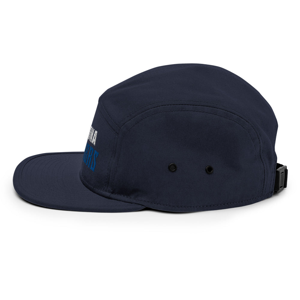 5 Panel Camper with Arizona Drinkers in Blue Color on Front