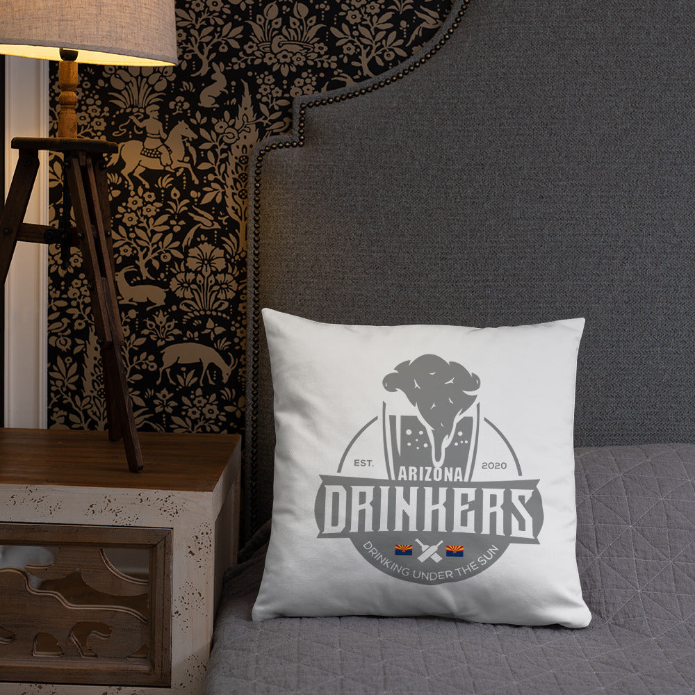 Basic Pillow with Arizona Drinkers Logo