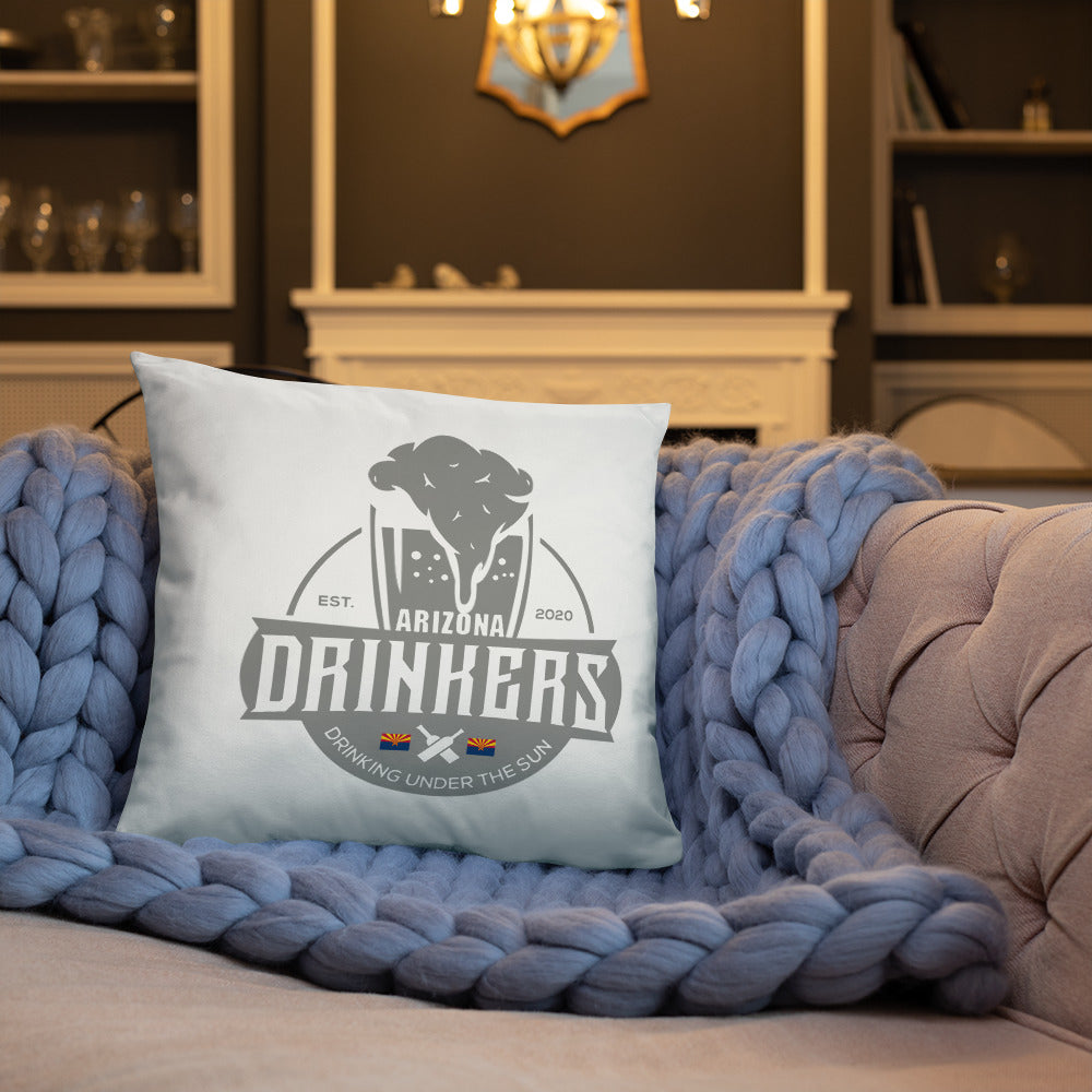 Basic Pillow with Arizona Drinkers Logo