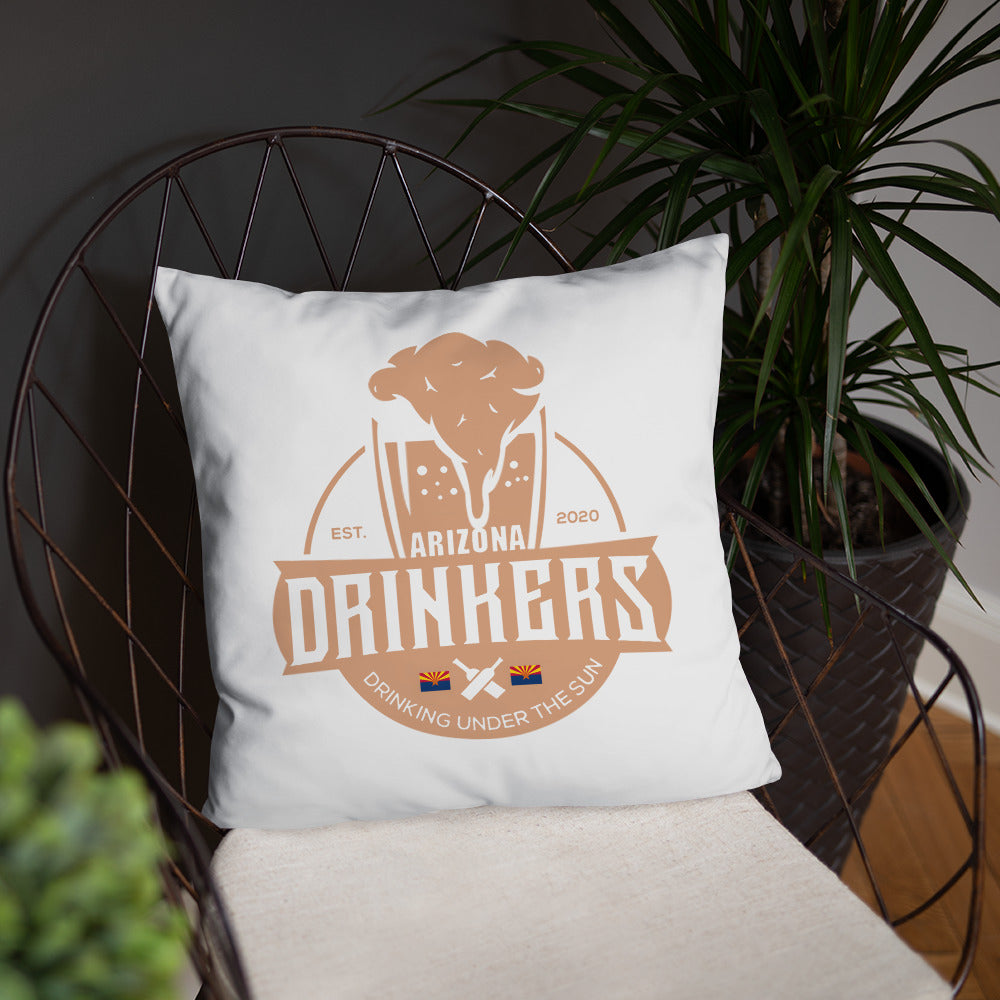 Basic Pillow with Arizona Drinkers Logo