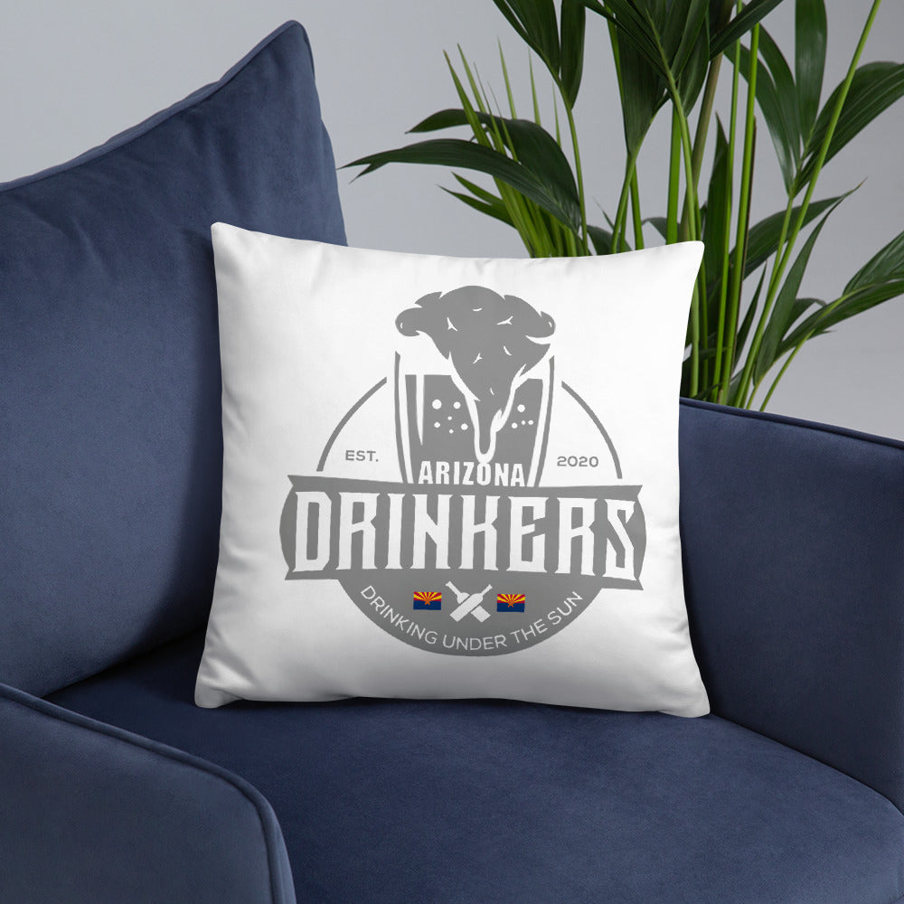 Basic Pillow with Arizona Drinkers Logo