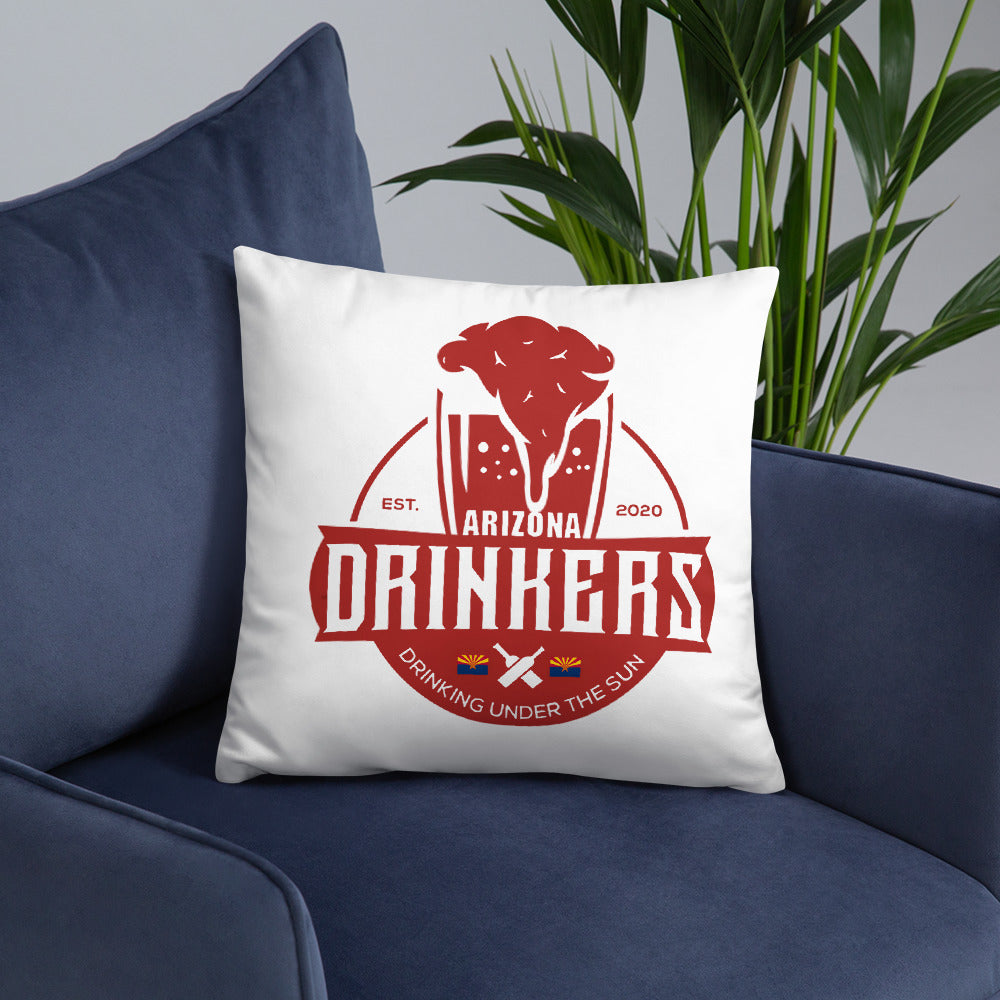 Basic Pillow with Arizona Drinkers Logo