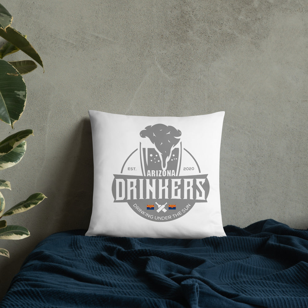 Basic Pillow with Arizona Drinkers Logo