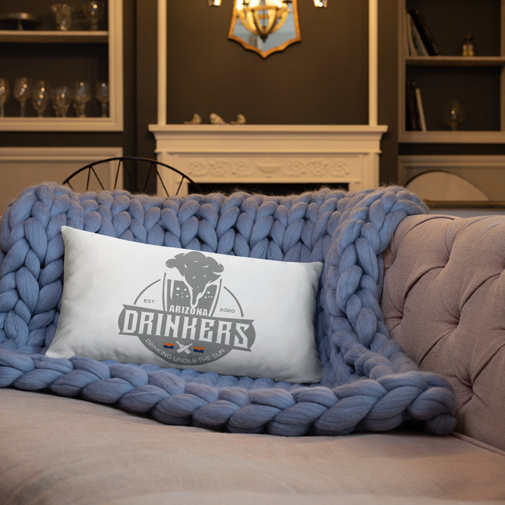 Basic Pillow with Arizona Drinkers Logo