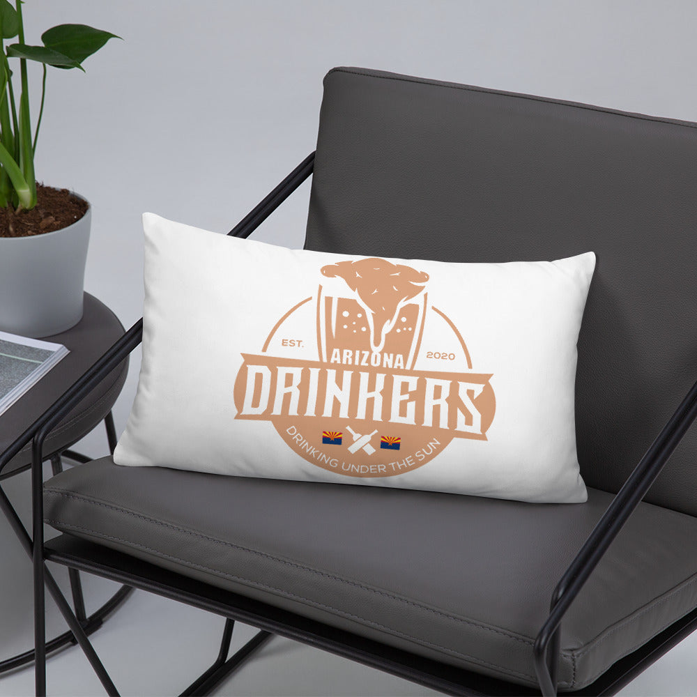 Basic Pillow with Arizona Drinkers Logo