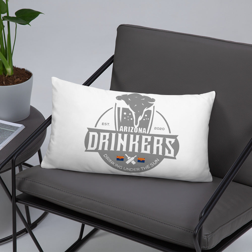 Basic Pillow with Arizona Drinkers Logo