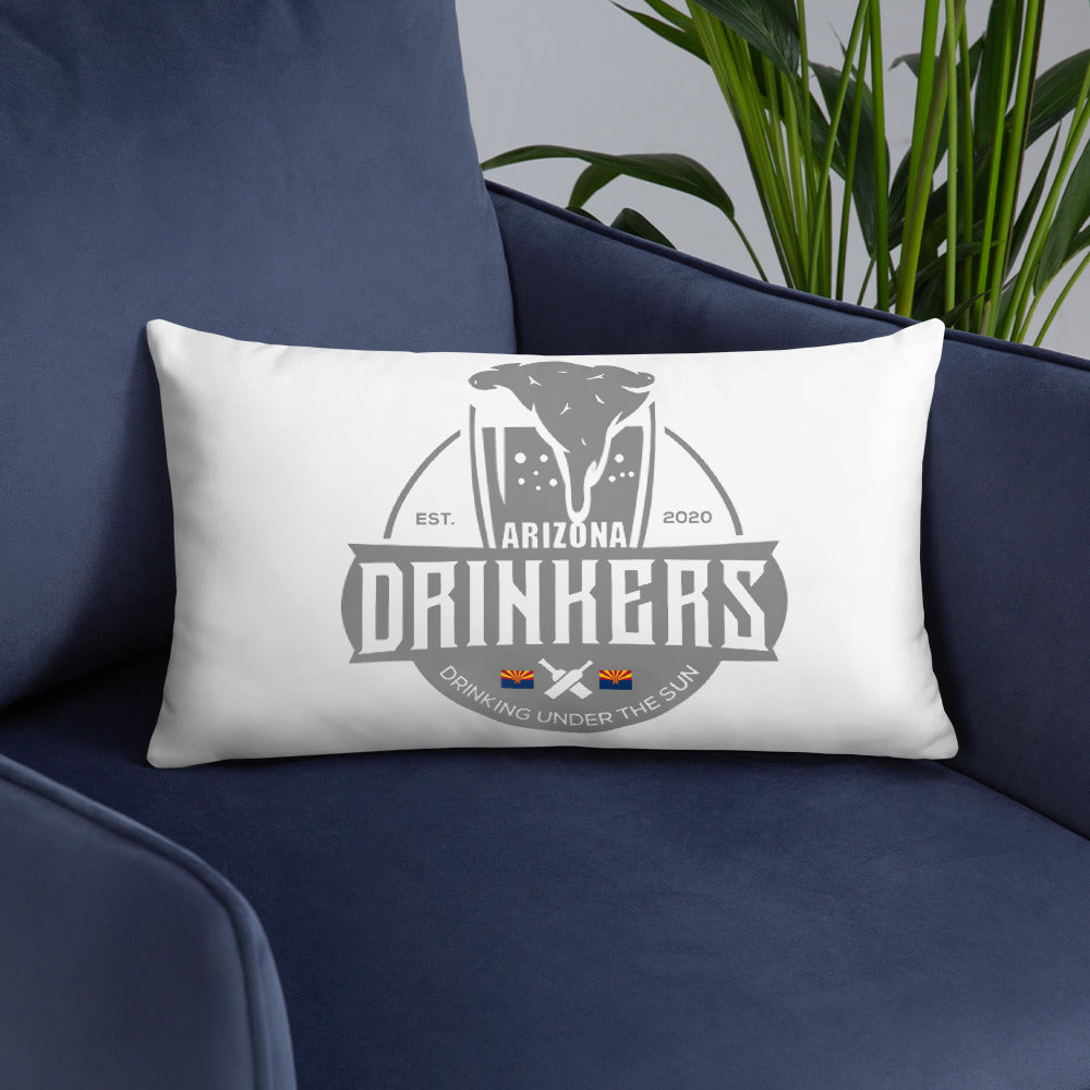 Basic Pillow with Arizona Drinkers Logo