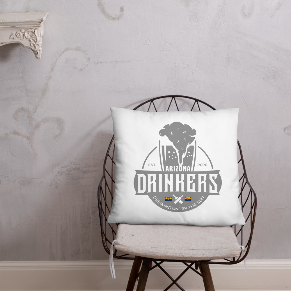 Basic Pillow with Arizona Drinkers Logo