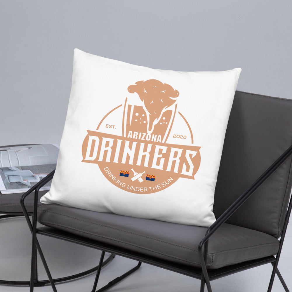 Basic Pillow with Arizona Drinkers Logo