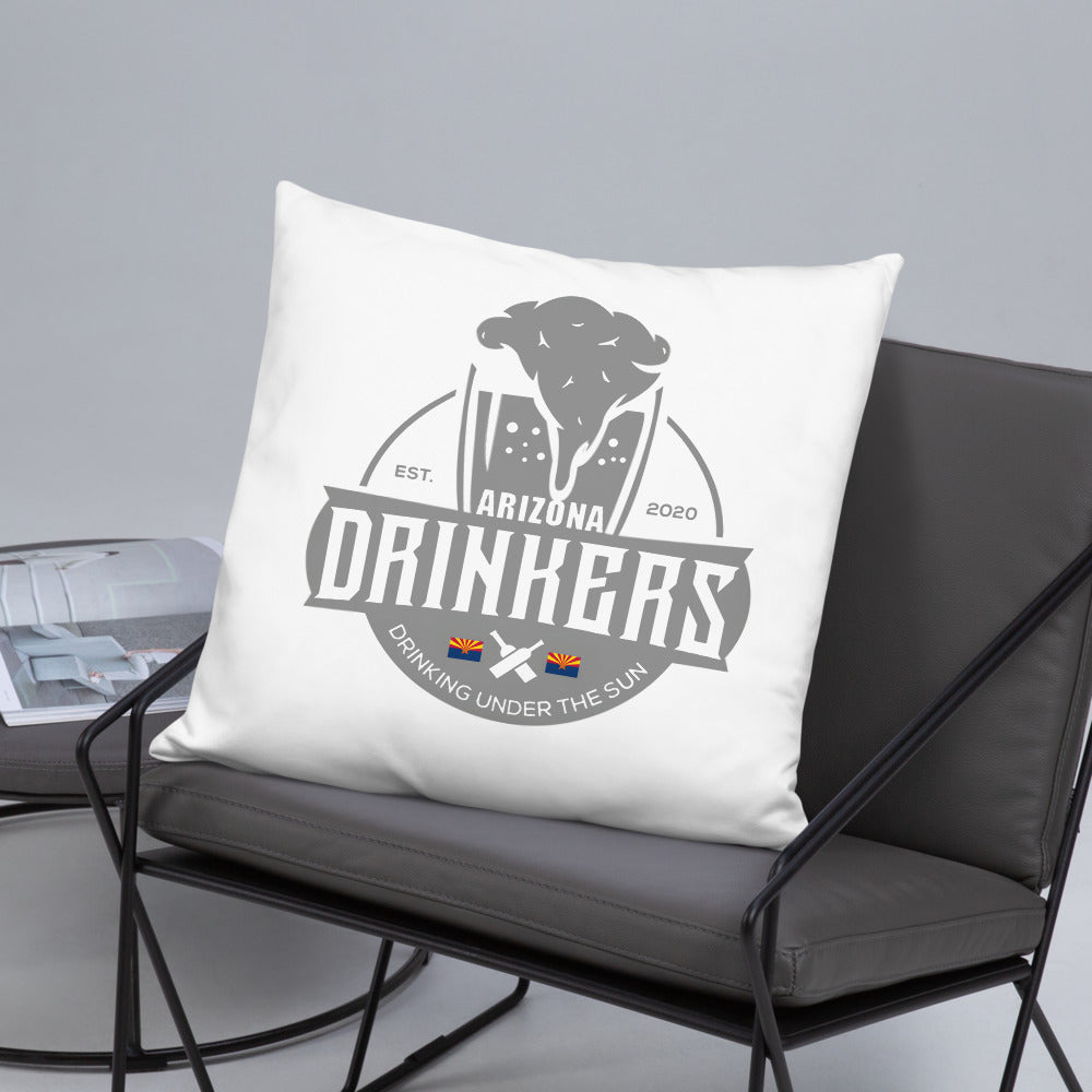 Basic Pillow with Arizona Drinkers Logo
