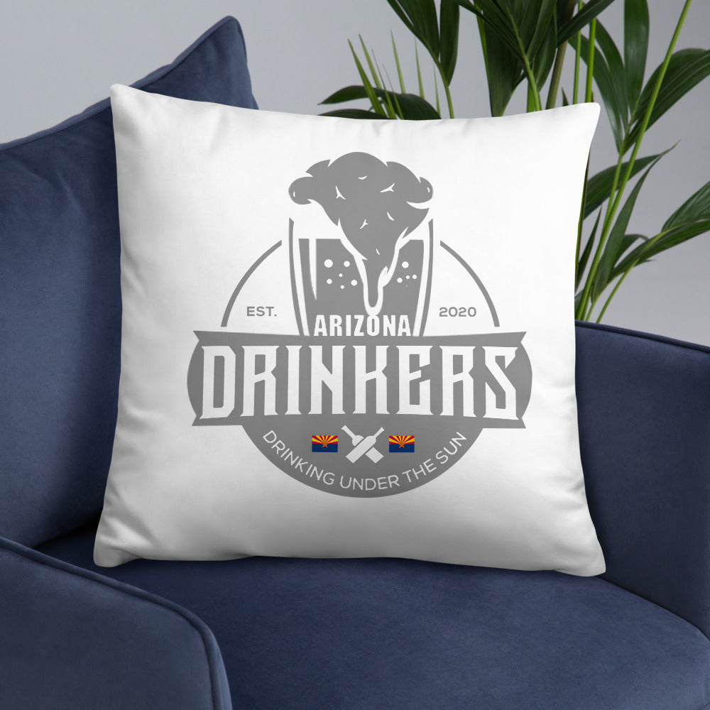Basic Pillow with Arizona Drinkers Logo