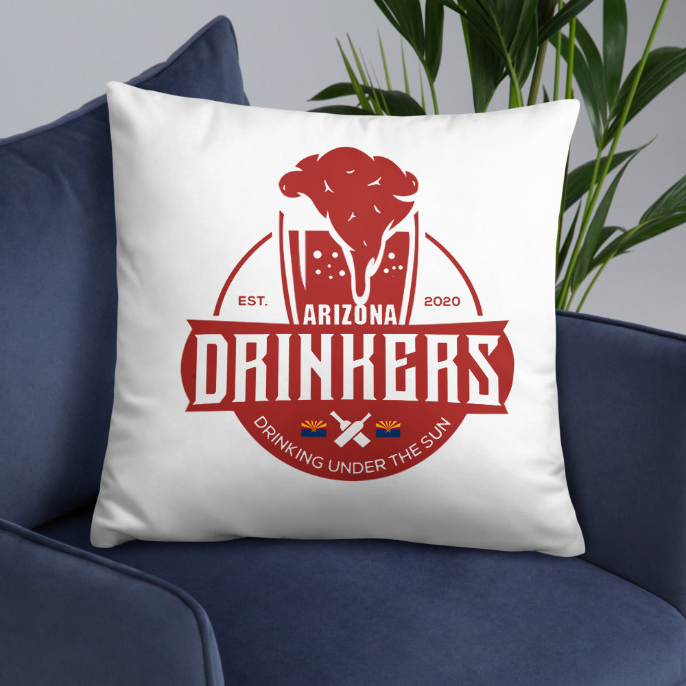 Basic Pillow with Arizona Drinkers Logo