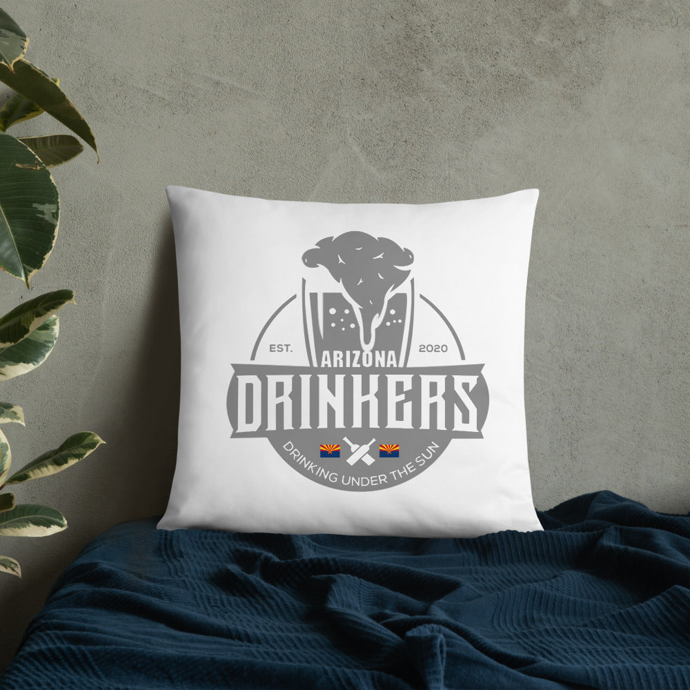 Basic Pillow with Arizona Drinkers Logo