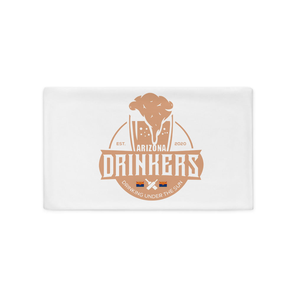Pillow Case with Arizona Drinkers Logo