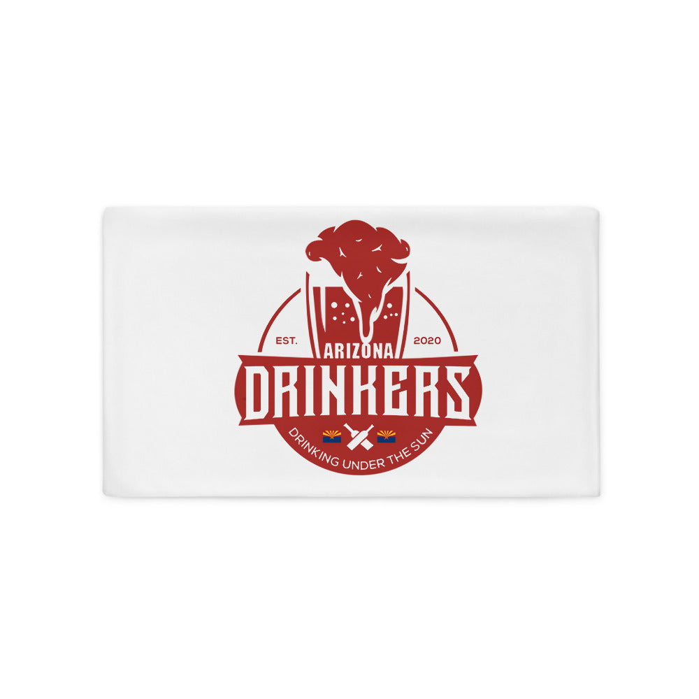 Pillow Case with Arizona Drinkers Logo