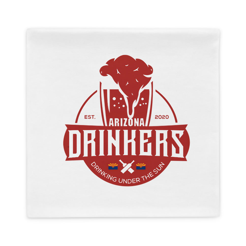 Pillow Case with Arizona Drinkers Logo