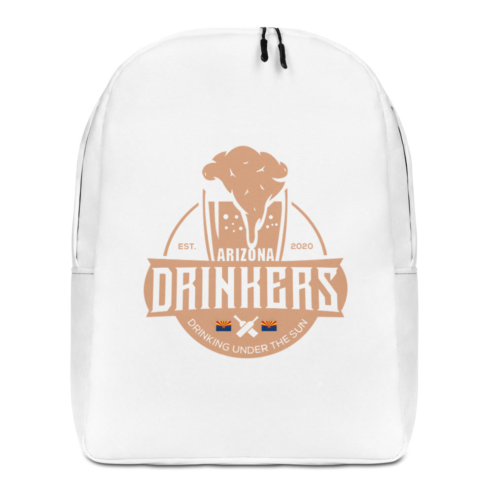 Minimalist Backpack with Arizona Drinkers Logo