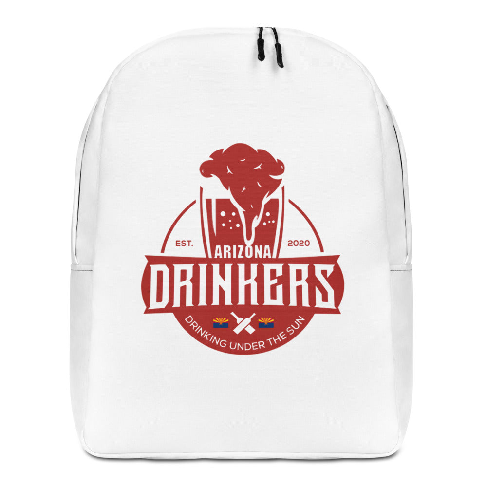 Minimalist Backpack with Arizona Drinkers Logo