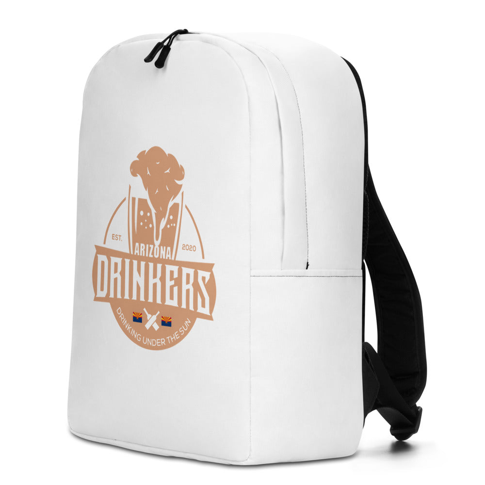 Minimalist Backpack with Arizona Drinkers Logo