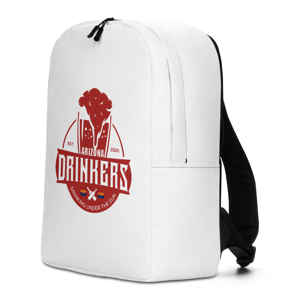 Minimalist Backpack with Arizona Drinkers Logo