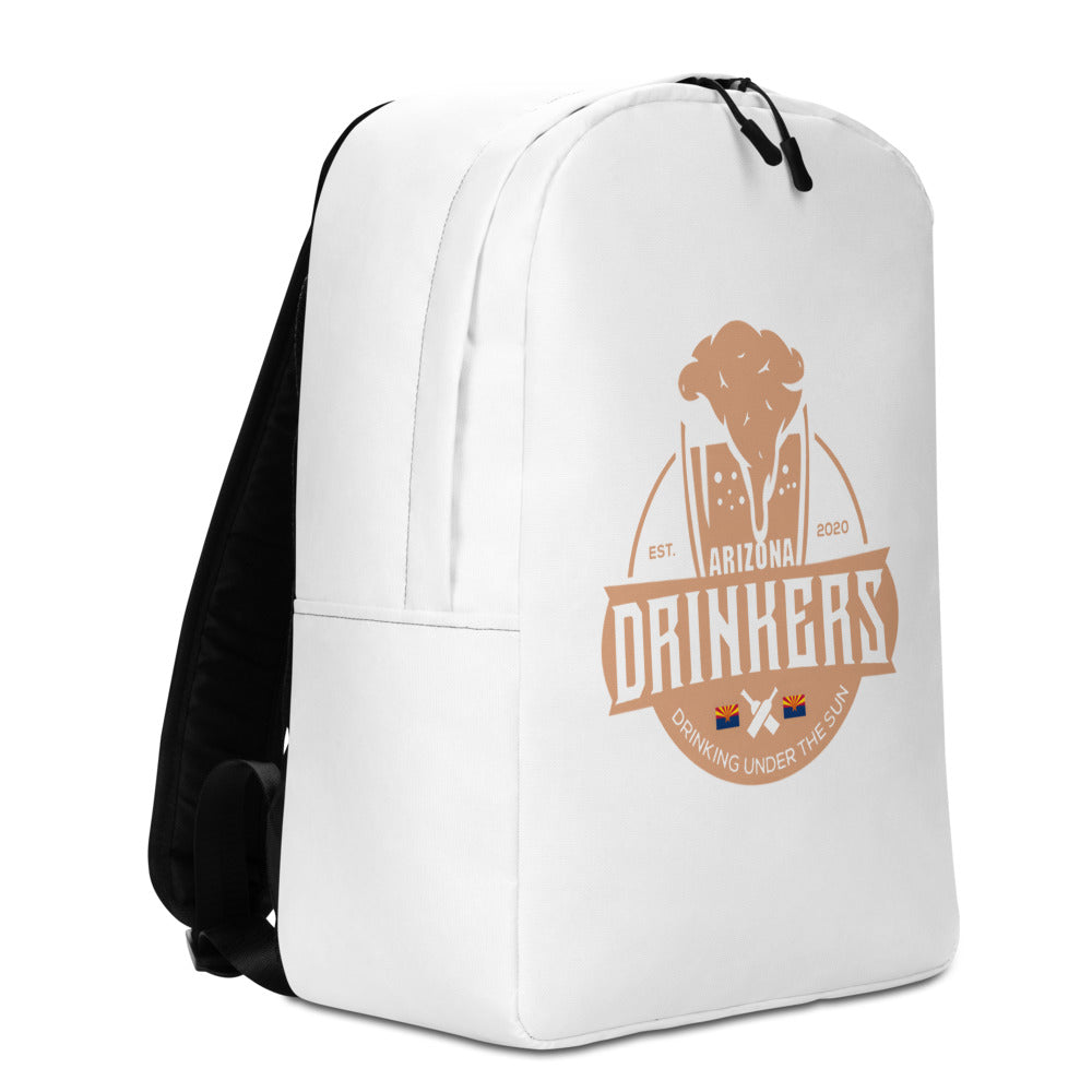 Minimalist Backpack with Arizona Drinkers Logo