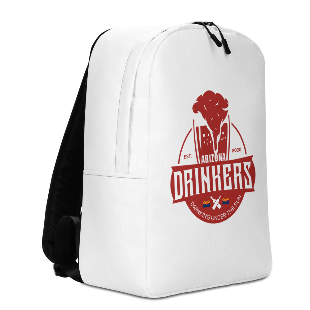 Minimalist Backpack with Arizona Drinkers Logo