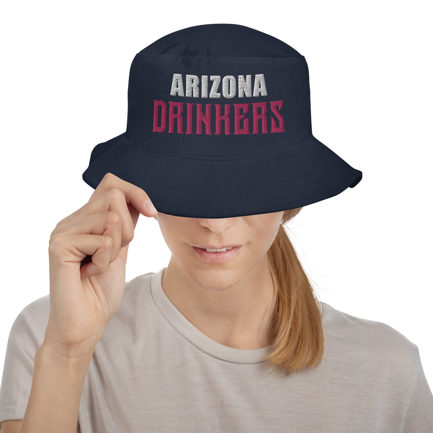 Bucket Hat with Pink Color