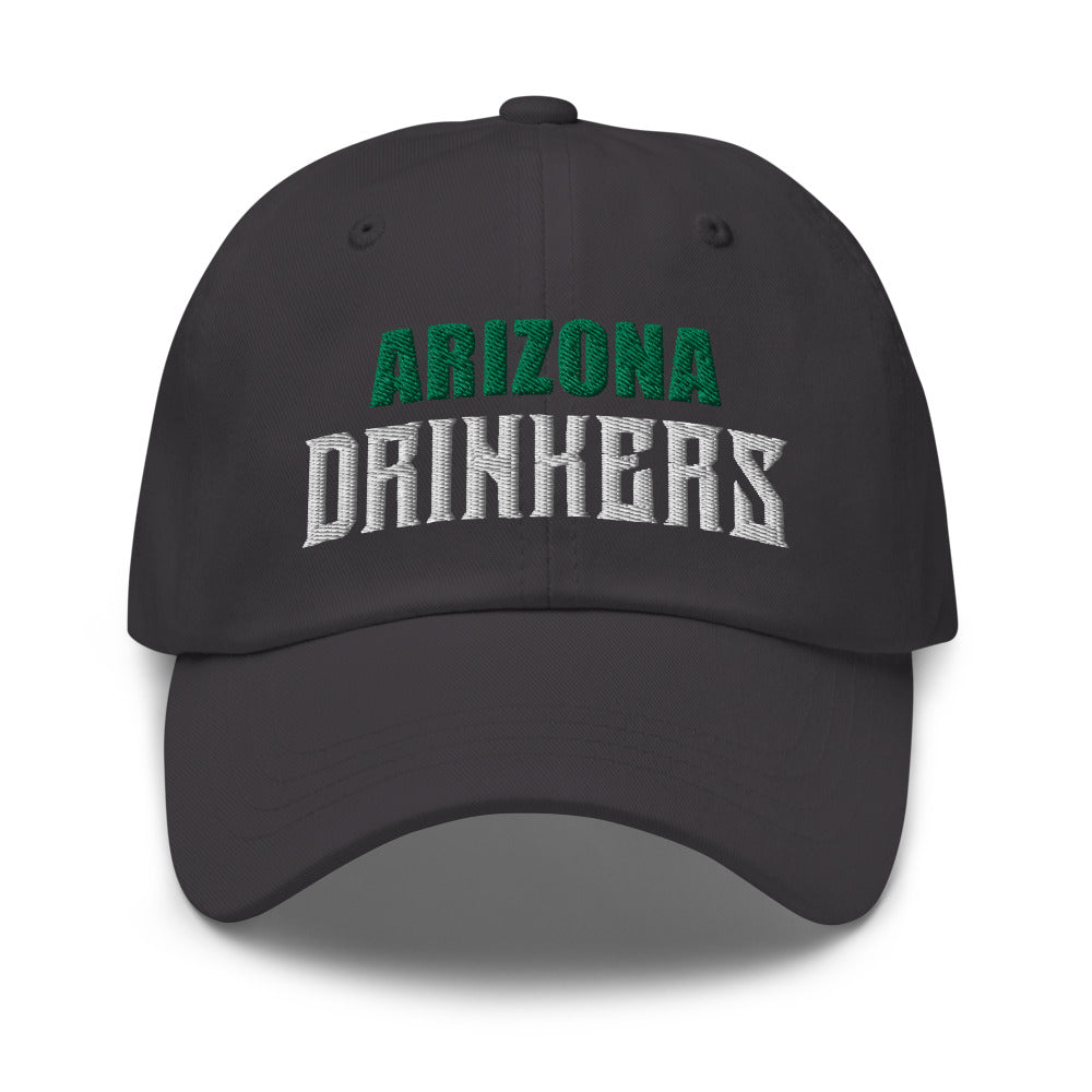 Dad hat with Arizona Drinkers St Patrick's Day Text