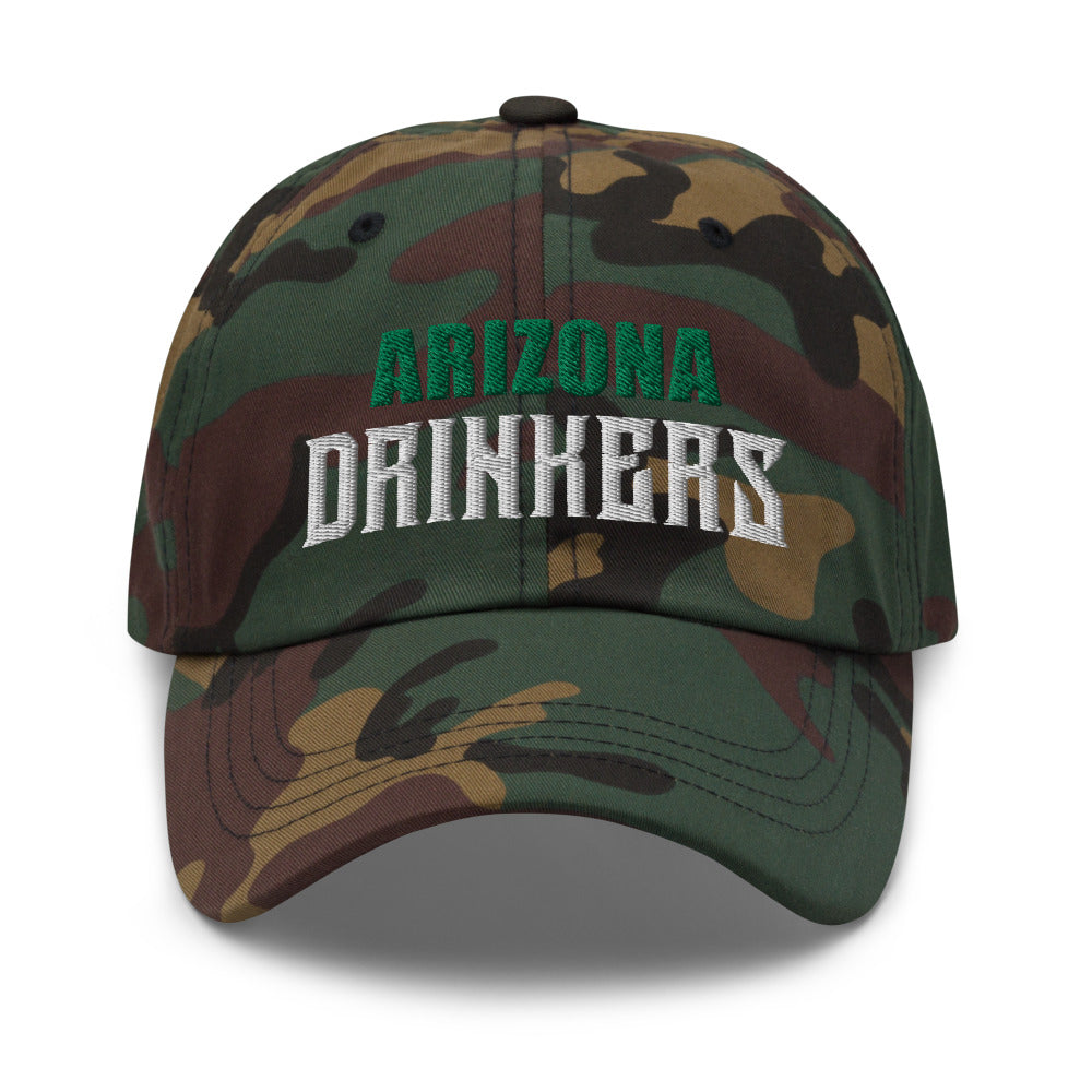 Dad hat with Arizona Drinkers St Patrick's Day Text