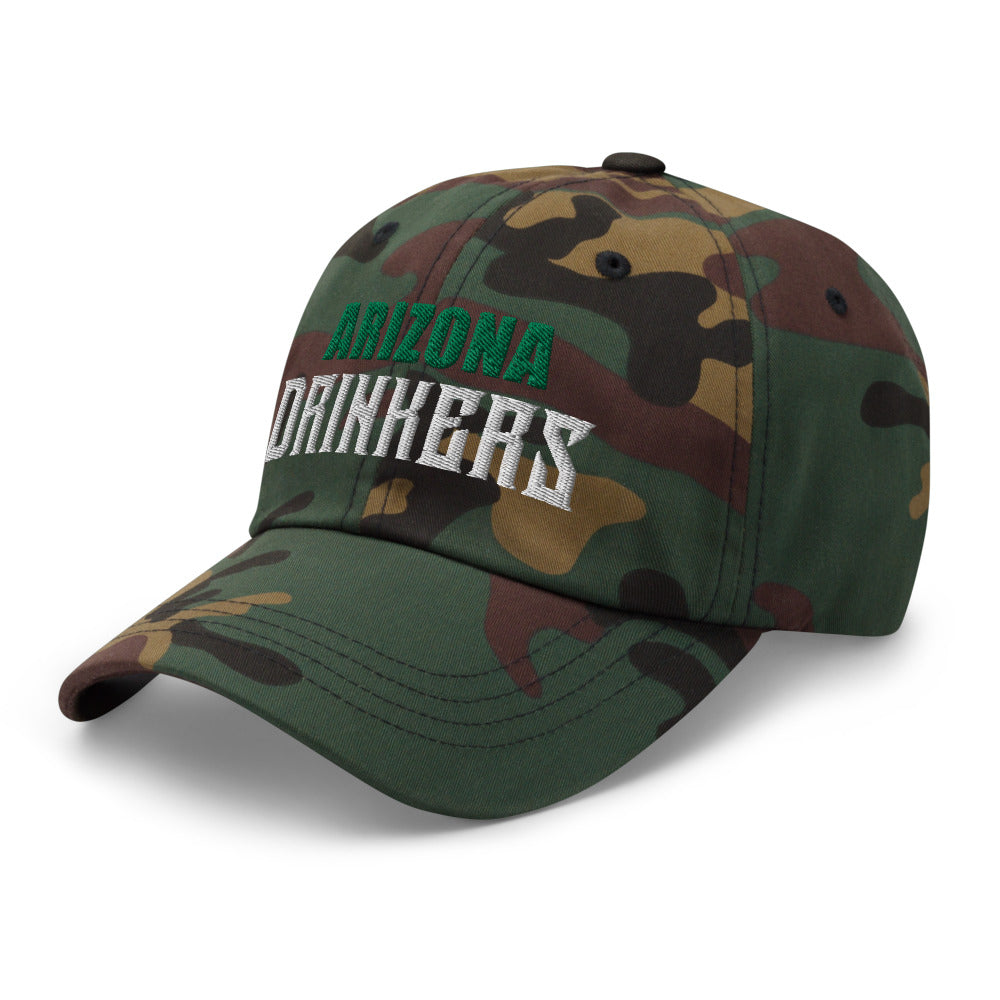 Dad hat with Arizona Drinkers St Patrick's Day Text