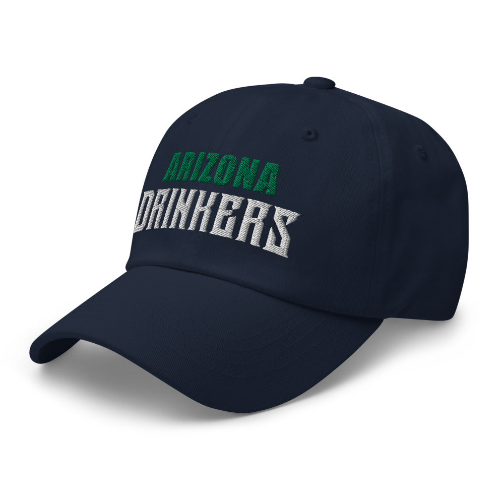 Dad hat with Arizona Drinkers St Patrick's Day Text