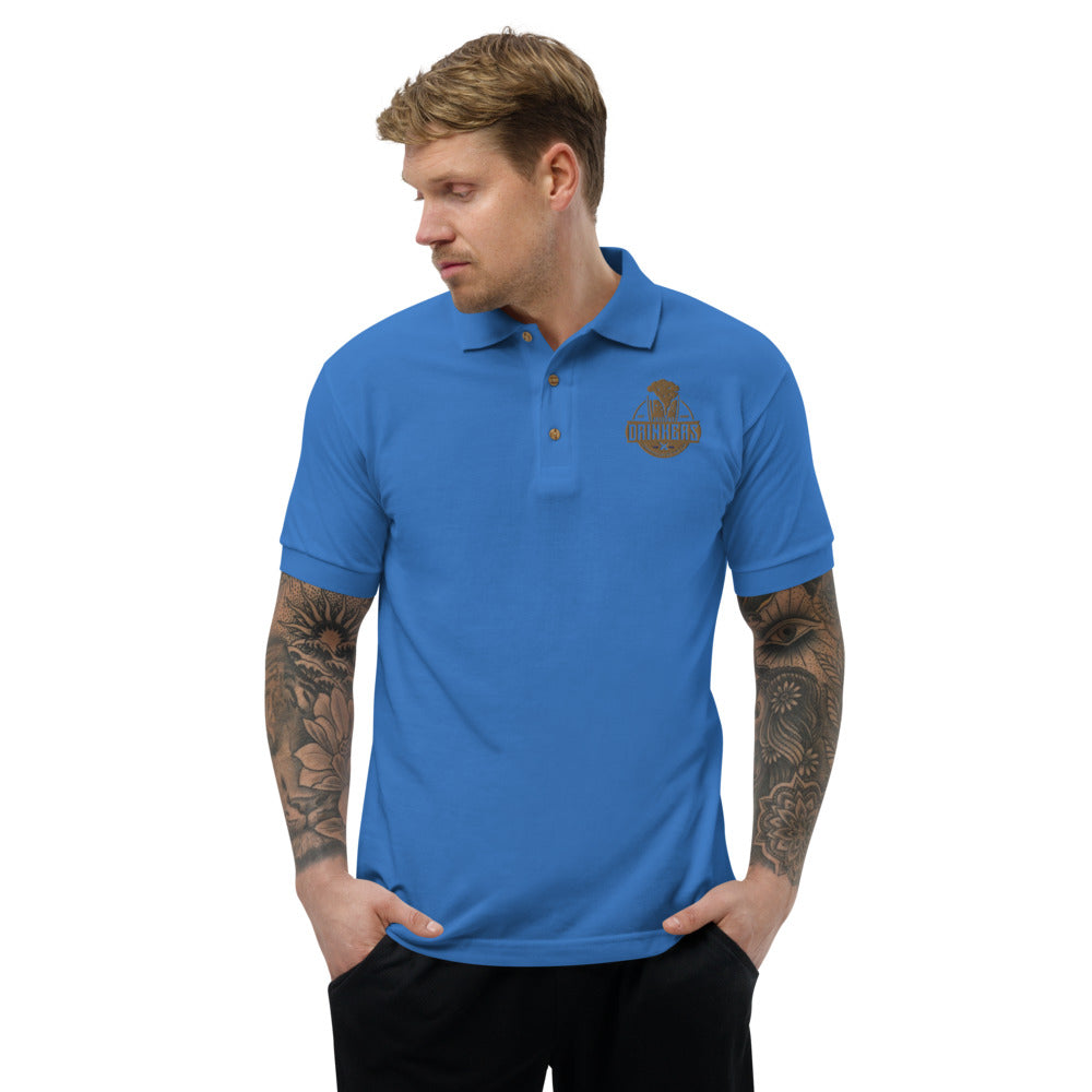 Embroidered Polo Shirt with Arizona Drinkers Logo on left chest