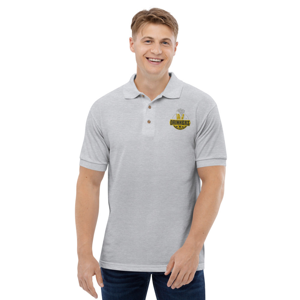 Embroidered Polo Shirt with Arizona Drinkers Logo on left chest