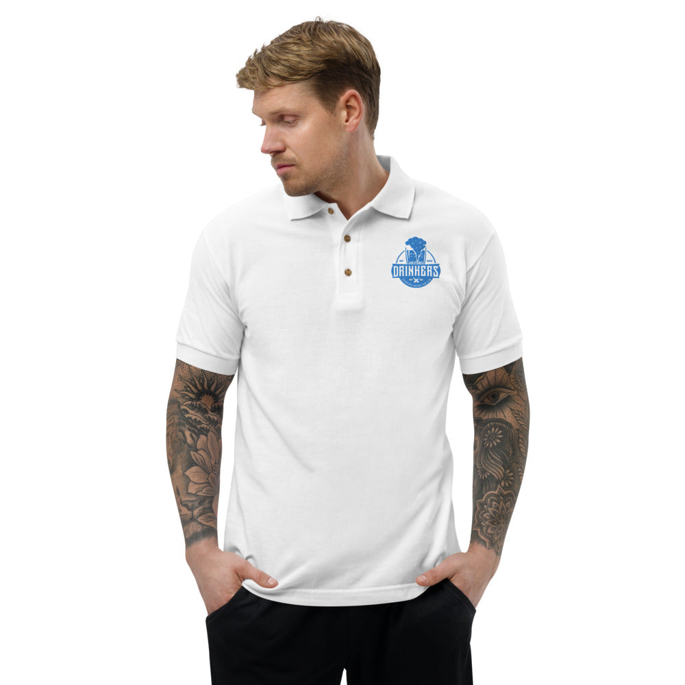 Embroidered Polo Shirt with Arizona Drinkers logo on left chest