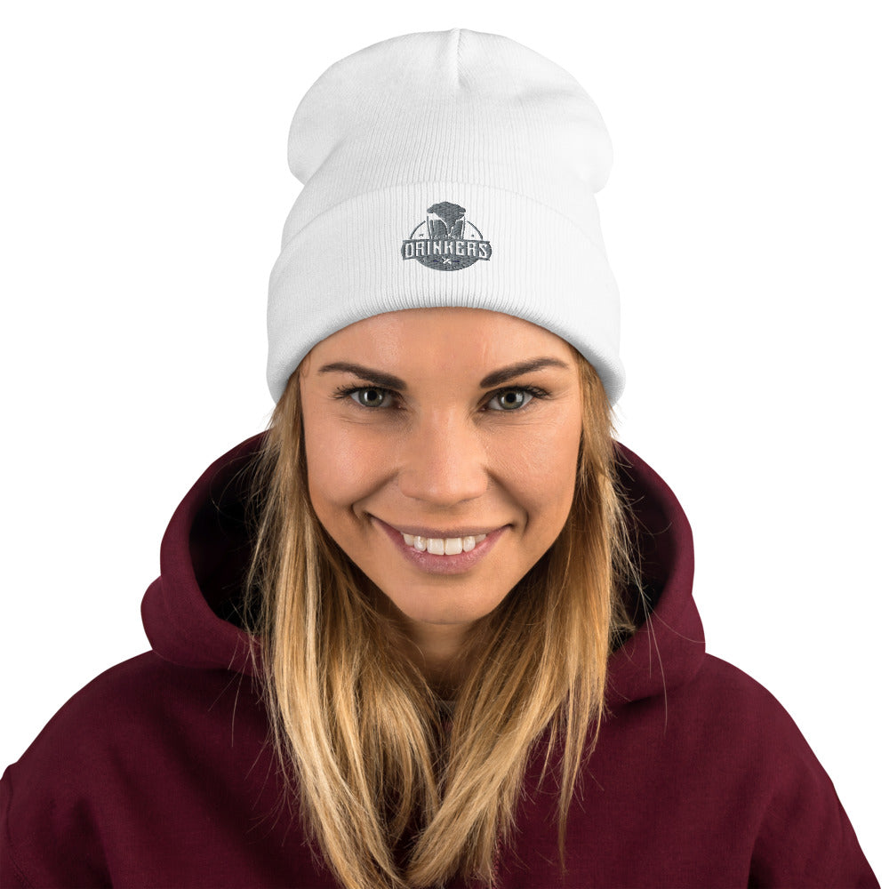 Embroidered Beanie with Arizona Drinkers Logo