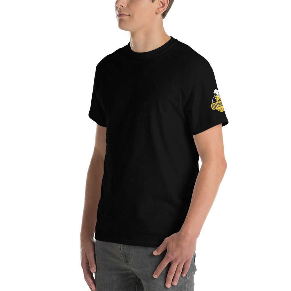 Short Sleeve T-Shirt with Arizona drinkers logo on both sleeves