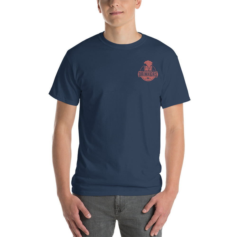 Short Sleeve T-Shirt  with Arizona Drinkers Logo on left chest