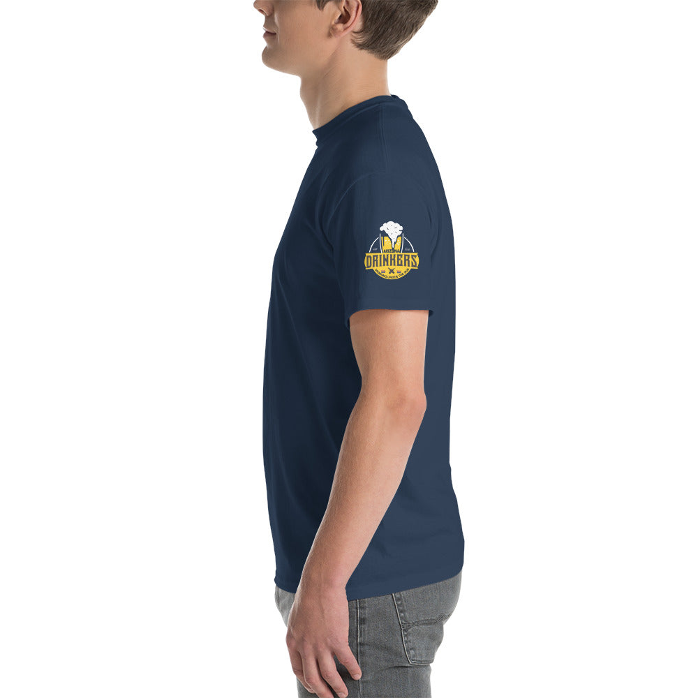 Short Sleeve T-Shirt with Arizona drinkers logo on both sleeves