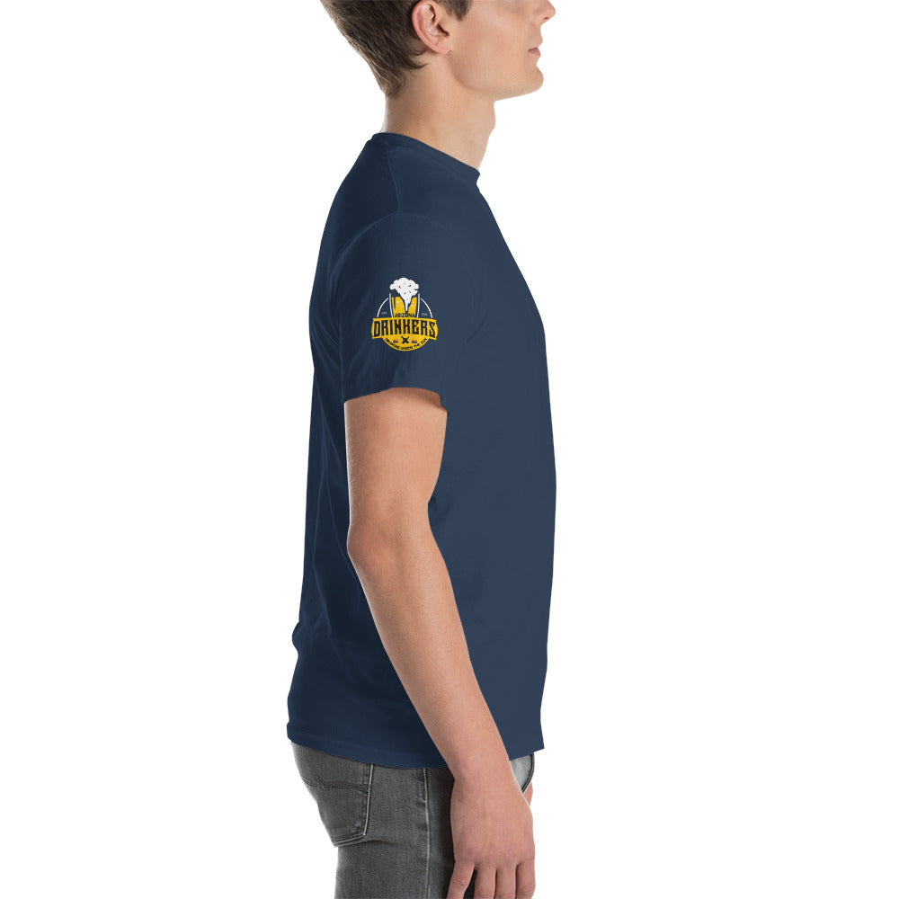 Short Sleeve T-Shirt with Arizona drinkers logo on both sleeves