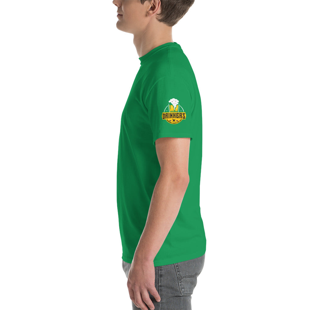 Short Sleeve T-Shirt with Arizona drinkers logo on both sleeves
