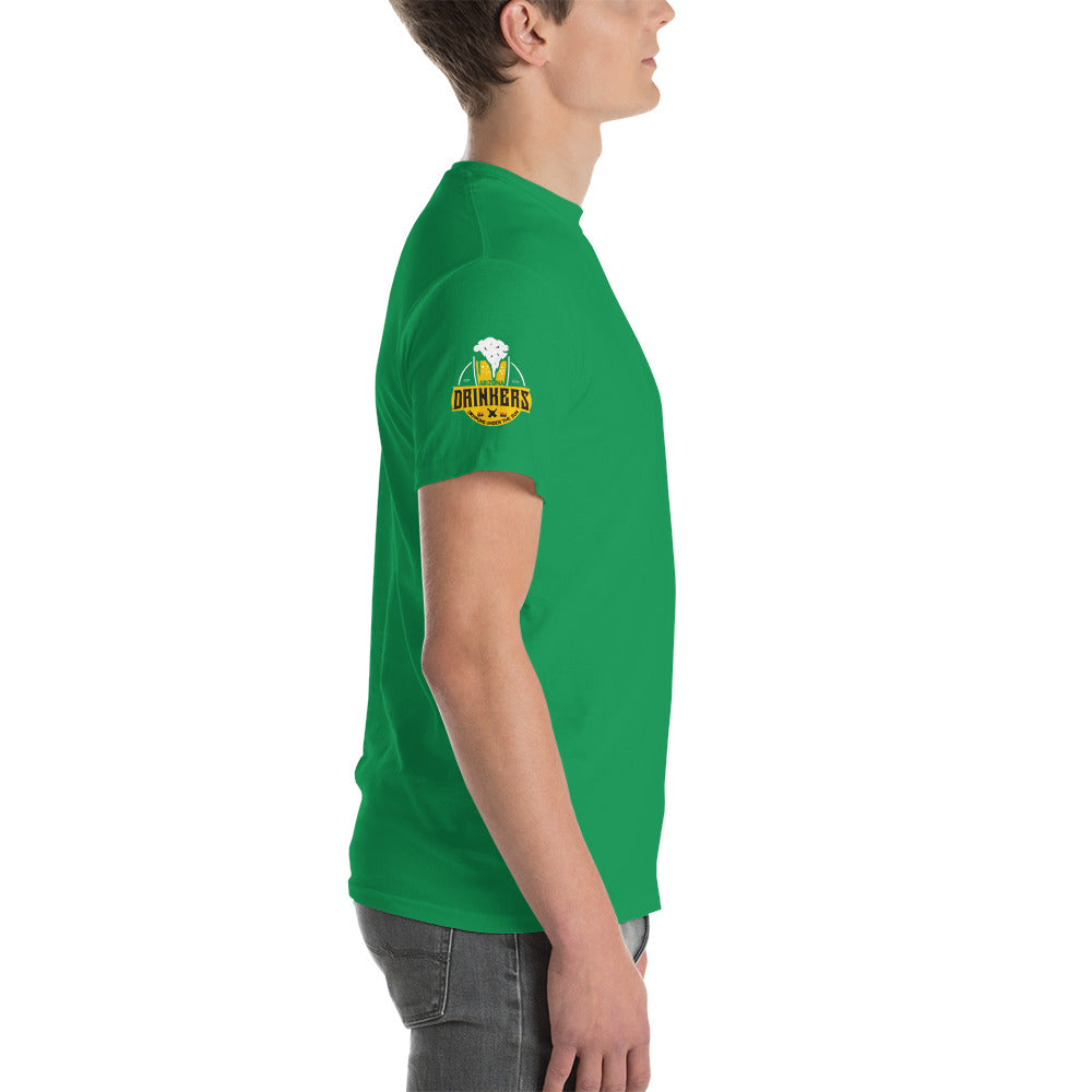 Short Sleeve T-Shirt with Arizona drinkers logo on both sleeves