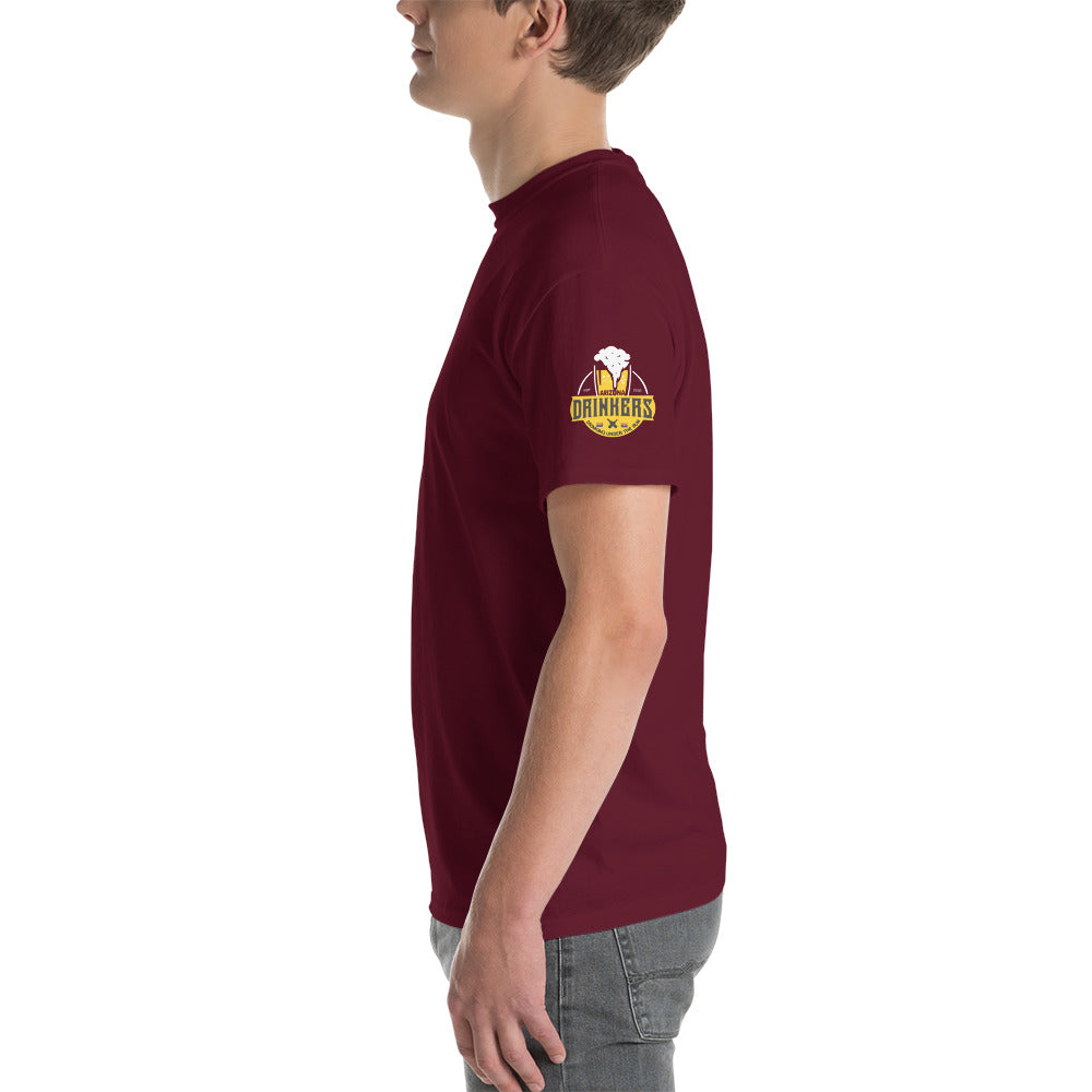 Short Sleeve T-Shirt with Arizona drinkers logo on both sleeves